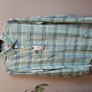 Southern Tide men's long sleeve hemp shirt